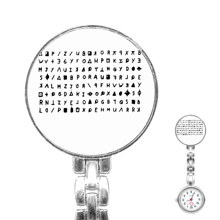 Zodiac killer  Stainless Steel Nurses Watch