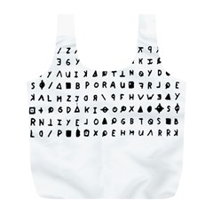 Zodiac Killer  Full Print Recycle Bags (l)  by Valentinaart