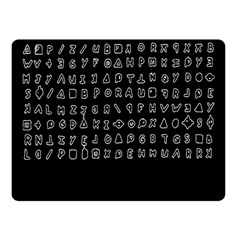 Zodiac Killer  Fleece Blanket (small) by Valentinaart