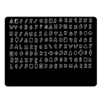 Zodiac killer  Fleece Blanket (Small) 50 x40  Blanket Front