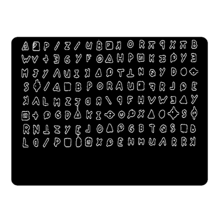 Zodiac killer  Fleece Blanket (Small)