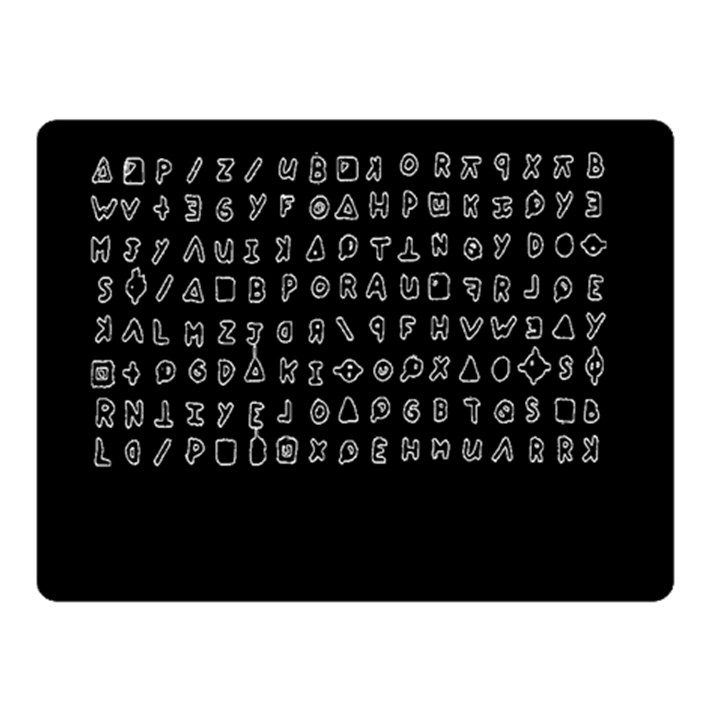 Zodiac killer  Double Sided Fleece Blanket (Small) 