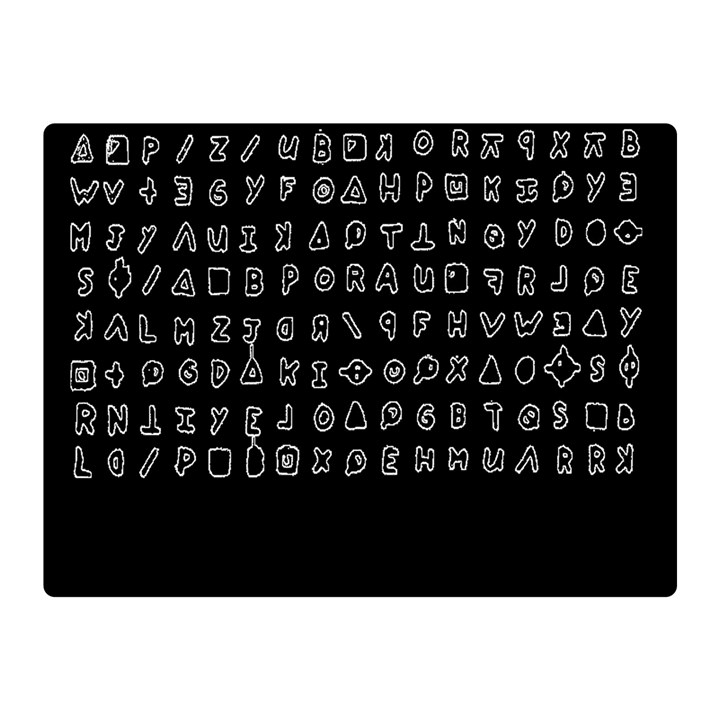 Zodiac killer  Double Sided Flano Blanket (Mini) 