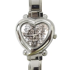 Zodiac Killer  Heart Italian Charm Watch by Valentinaart