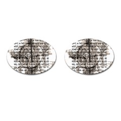 Zodiac Killer  Cufflinks (oval) by Valentinaart