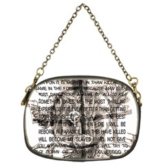 Zodiac Killer  Chain Purses (one Side)  by Valentinaart