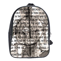 Zodiac Killer  School Bags (xl)  by Valentinaart