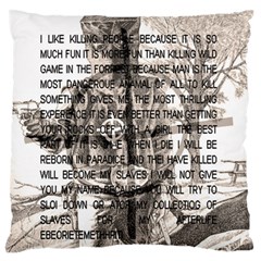 Zodiac Killer  Standard Flano Cushion Case (one Side) by Valentinaart