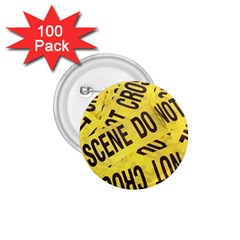 Crime Scene 1 75  Buttons (100 Pack)  by Valentinaart