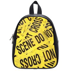 Crime Scene School Bags (small)  by Valentinaart