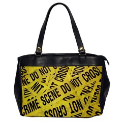 Crime Scene Office Handbags by Valentinaart