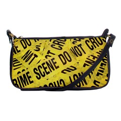 Crime Scene Shoulder Clutch Bags by Valentinaart