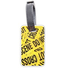 Crime Scene Luggage Tags (one Side)  by Valentinaart