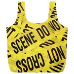 Crime scene Full Print Recycle Bags (L)  Front