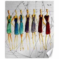 Fashion Sketch  Canvas 20  X 24   by Valentinaart