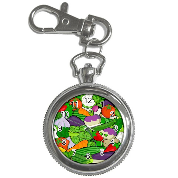 Vegetables  Key Chain Watches