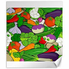 Vegetables  Canvas 8  X 10  by Valentinaart