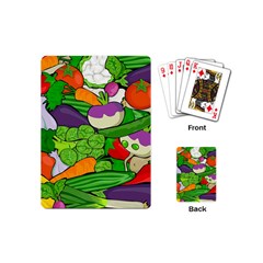 Vegetables  Playing Cards (mini)  by Valentinaart