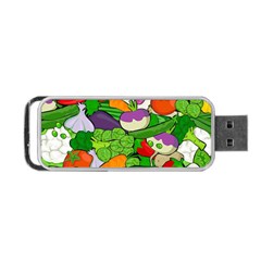 Vegetables  Portable Usb Flash (two Sides) by Valentinaart