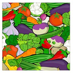 Vegetables  Large Satin Scarf (square) by Valentinaart