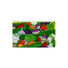 Vegetables  Cosmetic Bag (xs) by Valentinaart