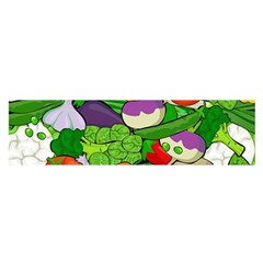 Vegetables  Satin Scarf (oblong) by Valentinaart