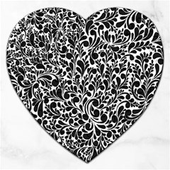 Pattern Jigsaw Puzzle (heart) by Valentinaart