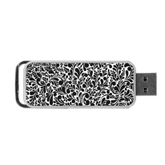 Pattern Portable Usb Flash (two Sides) by Valentinaart