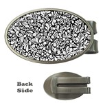 Pattern Money Clips (Oval)  Front