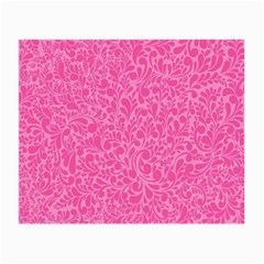 Pink Pattern Small Glasses Cloth by Valentinaart