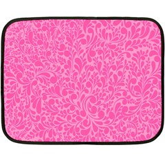 Pink Pattern Fleece Blanket (mini) by Valentinaart