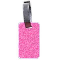 Pink Pattern Luggage Tags (two Sides) by Valentinaart