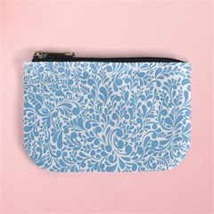 Blue Pattern Mini Coin Purses by Valentinaart