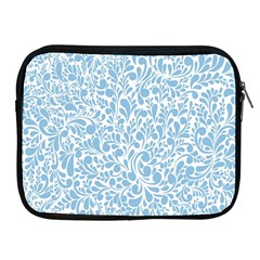 Blue Pattern Apple Ipad 2/3/4 Zipper Cases by Valentinaart