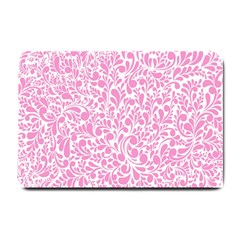 Pink Pattern Small Doormat  by Valentinaart