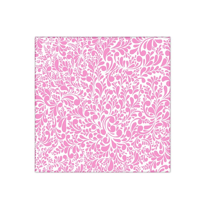 Pink pattern Satin Bandana Scarf