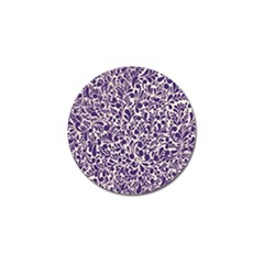 Purple Pattern Golf Ball Marker by Valentinaart