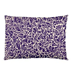 Purple Pattern Pillow Case (two Sides) by Valentinaart