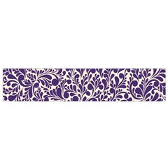 Purple Pattern Flano Scarf (small) by Valentinaart