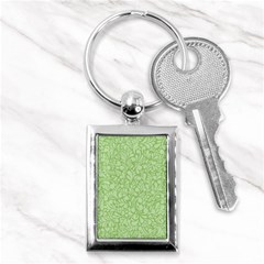 Green Pattern Key Chains (rectangle)  by Valentinaart