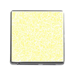 Yellow Pattern Memory Card Reader (square)