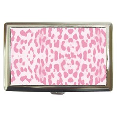 Leopard Pink Pattern Cigarette Money Cases by Valentinaart