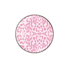 Leopard Pink Pattern Hat Clip Ball Marker (4 Pack) by Valentinaart