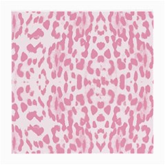 Leopard Pink Pattern Medium Glasses Cloth by Valentinaart