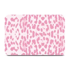 Leopard Pink Pattern Plate Mats by Valentinaart