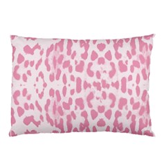 Leopard Pink Pattern Pillow Case by Valentinaart