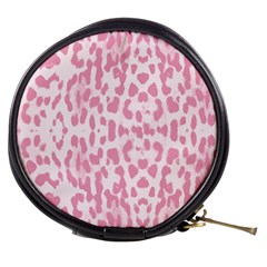 Leopard Pink Pattern Mini Makeup Bags by Valentinaart