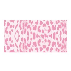 Leopard Pink Pattern Satin Wrap by Valentinaart