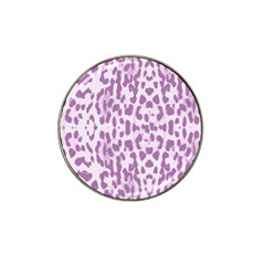 Purple Leopard Pattern Hat Clip Ball Marker (10 Pack) by Valentinaart