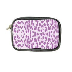 Purple Leopard Pattern Coin Purse by Valentinaart